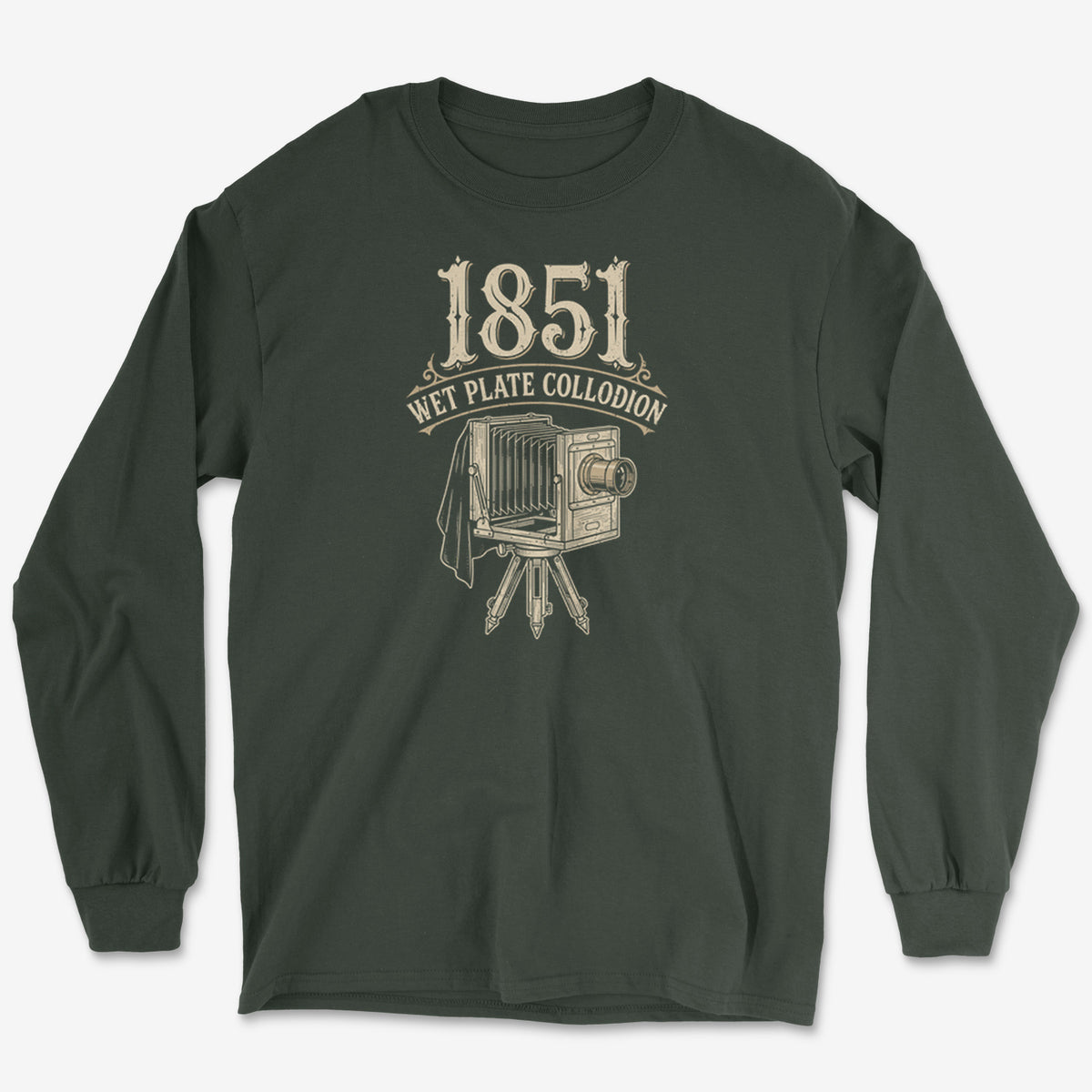 Wet Plate Collodion Long Sleeve Tee