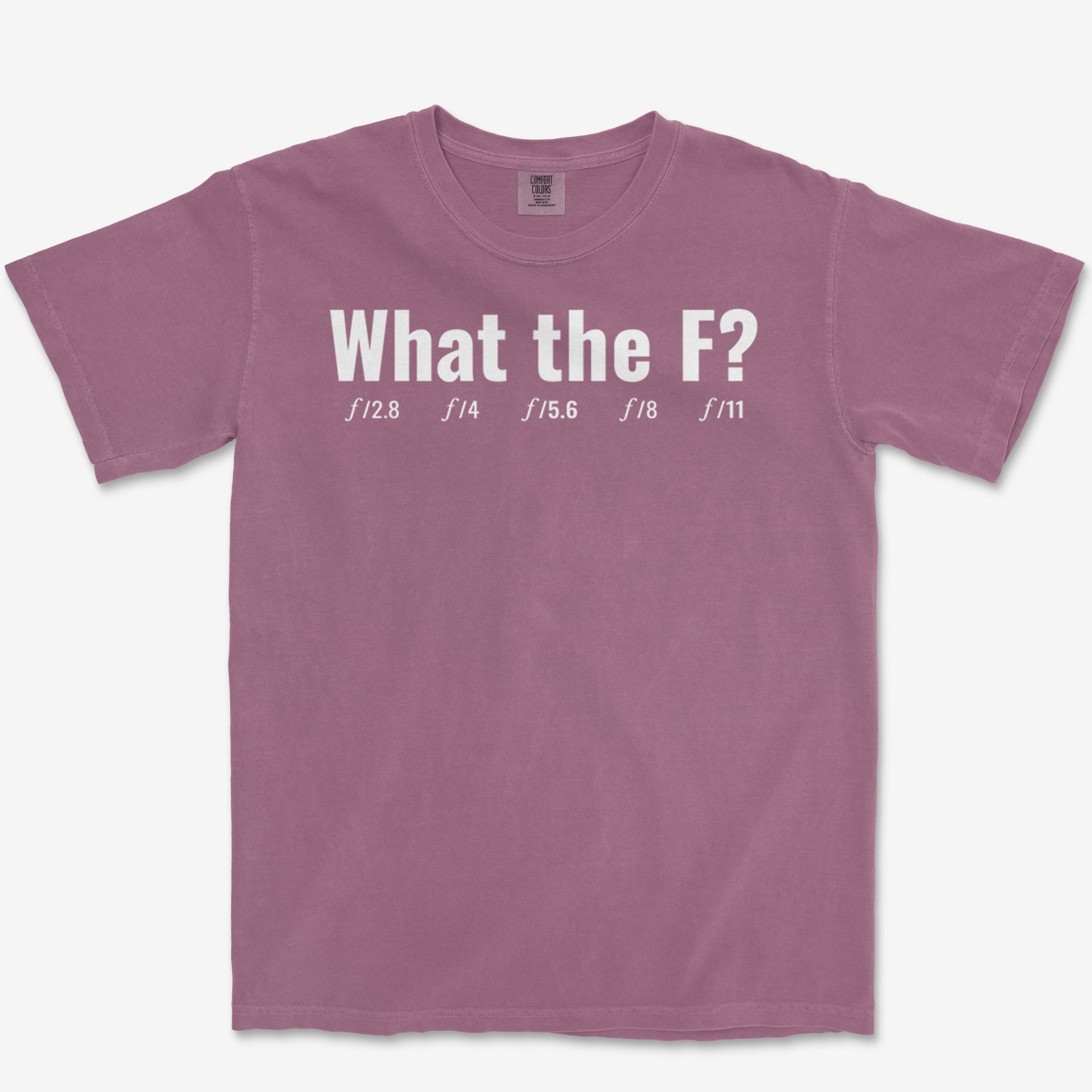 What The F Heavyweight Tee