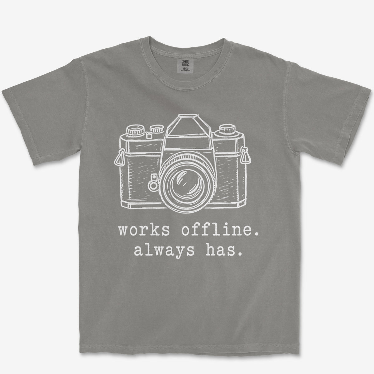Works Offline Heavyweight Tee