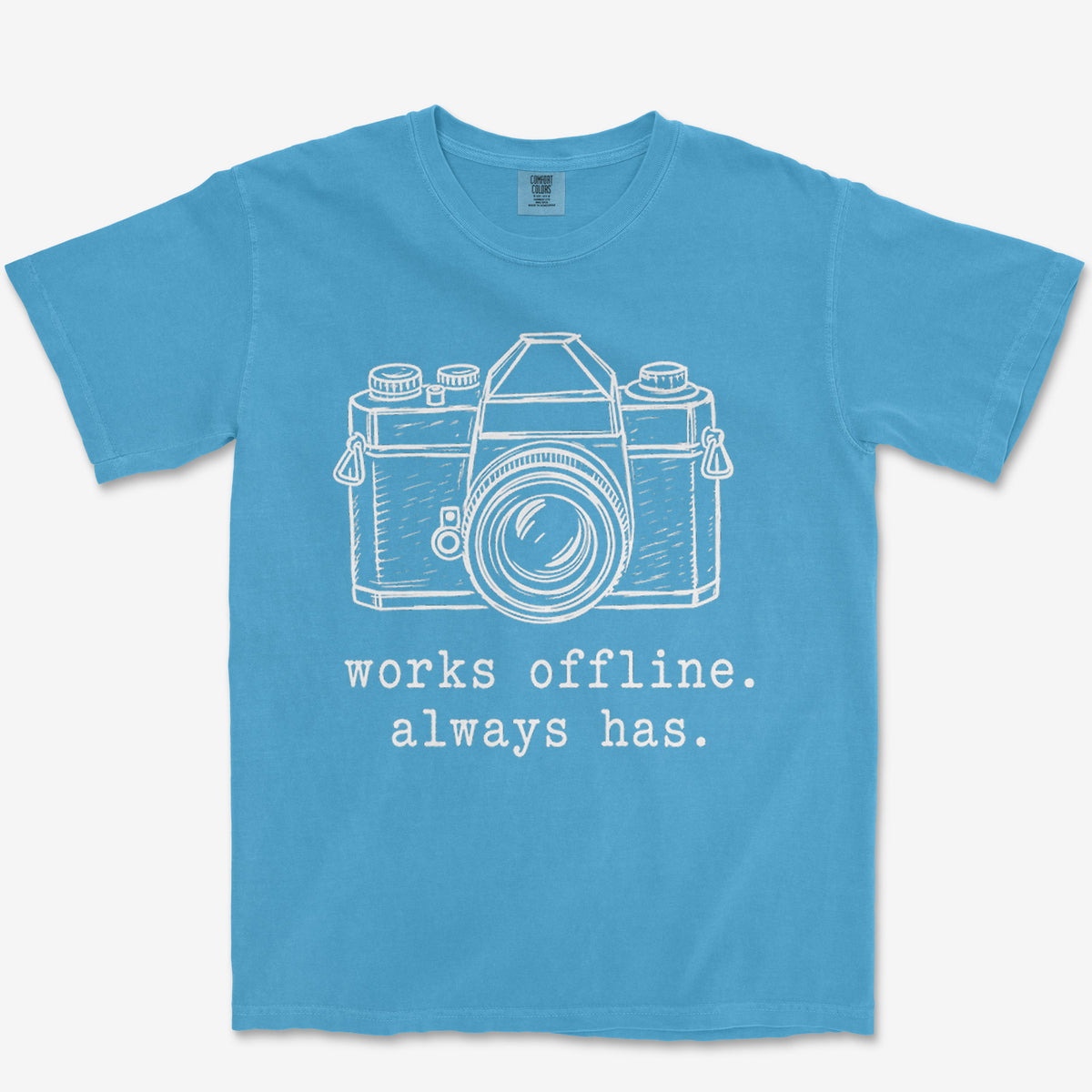 Works Offline Heavyweight Tee