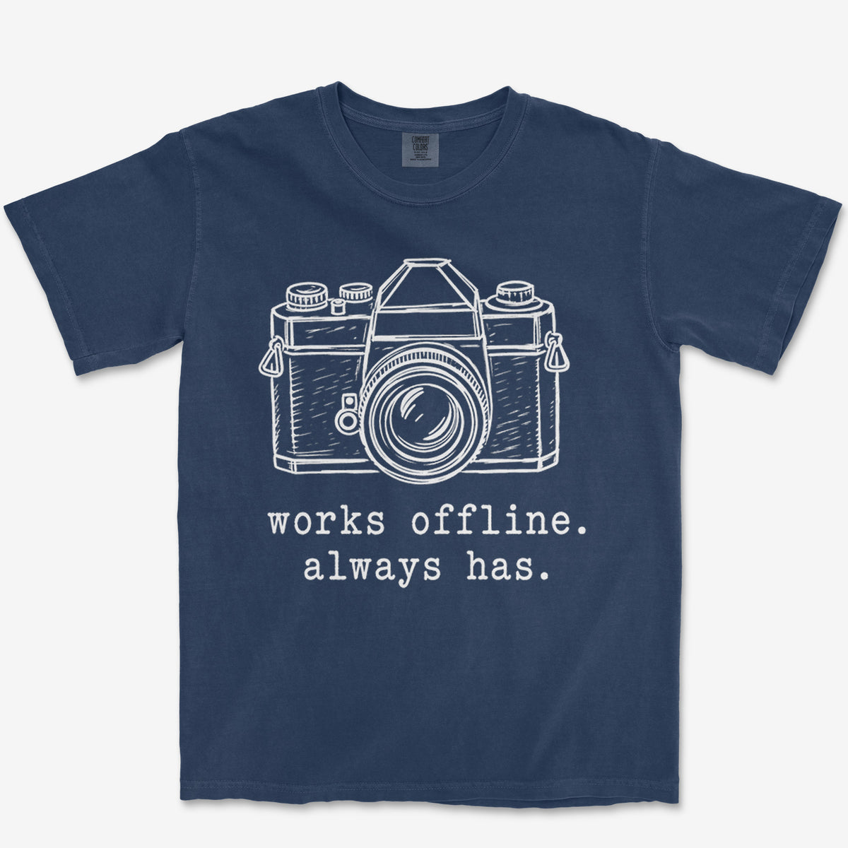 Works Offline Heavyweight Tee