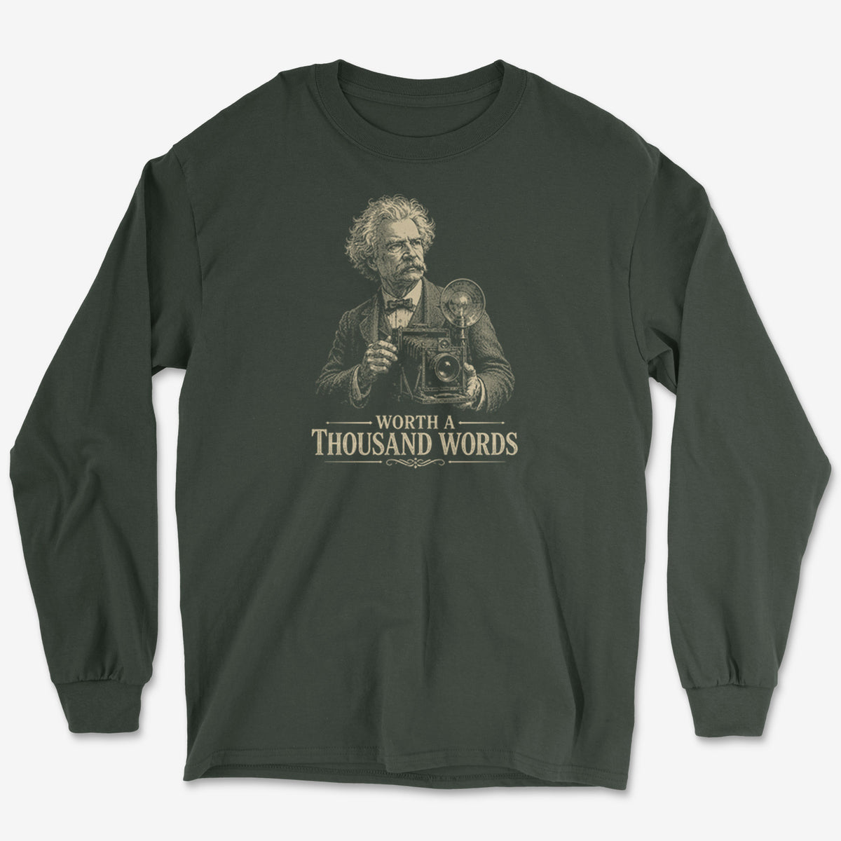 Worth a 1000 Words Long Sleeve Tee