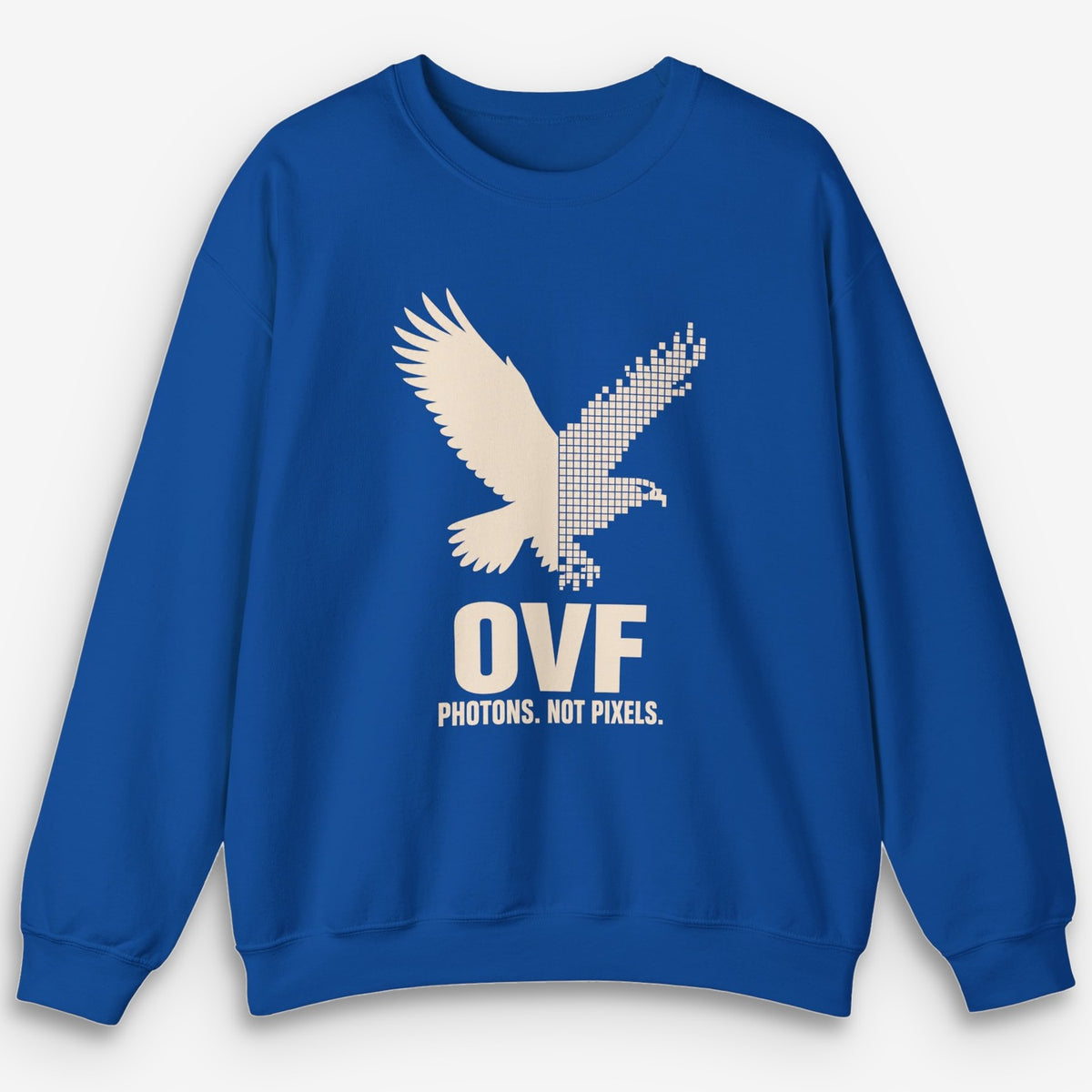 OVF Photons Not Pixels Cream Sweatshirt