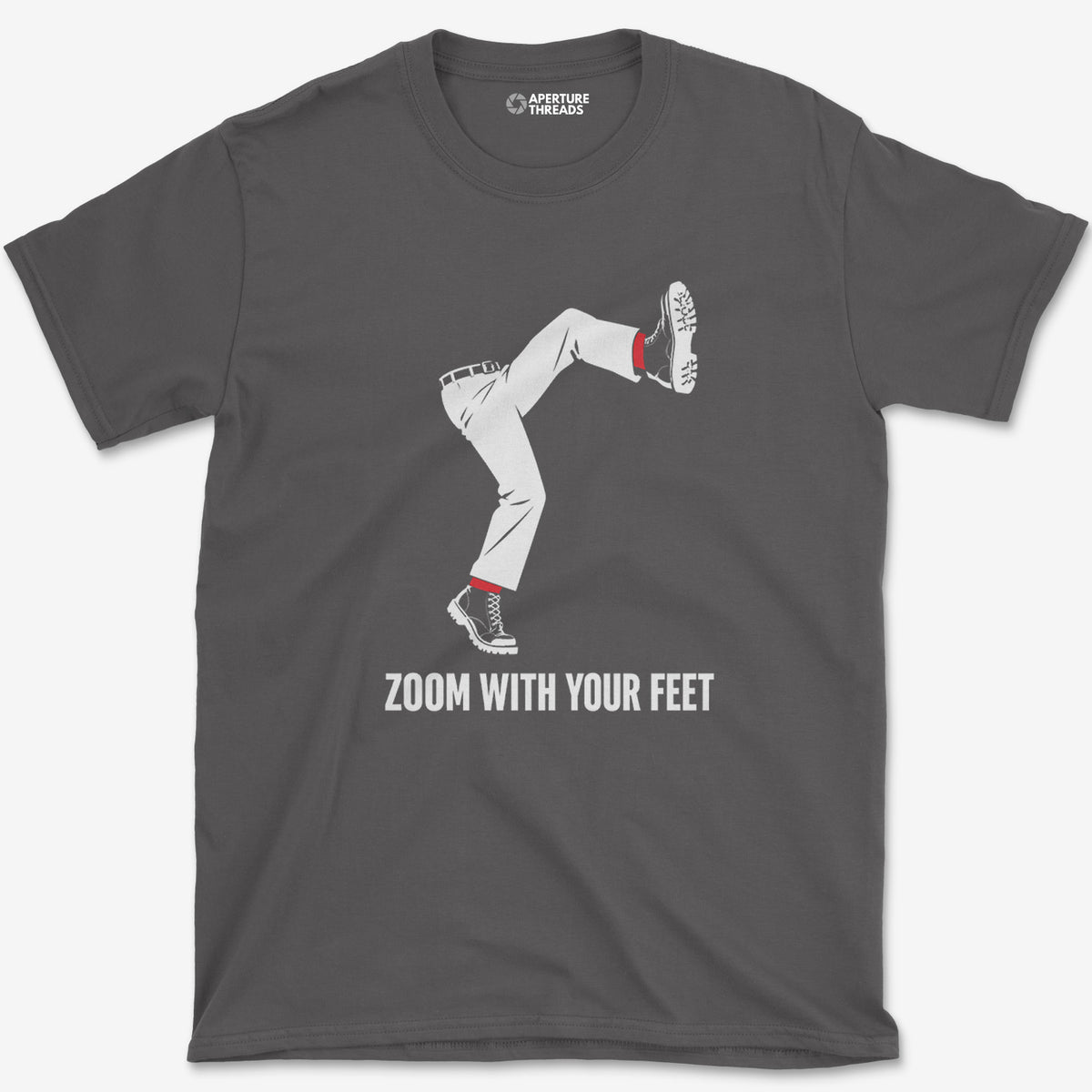 X336-v1 T-Shirt — charcoal