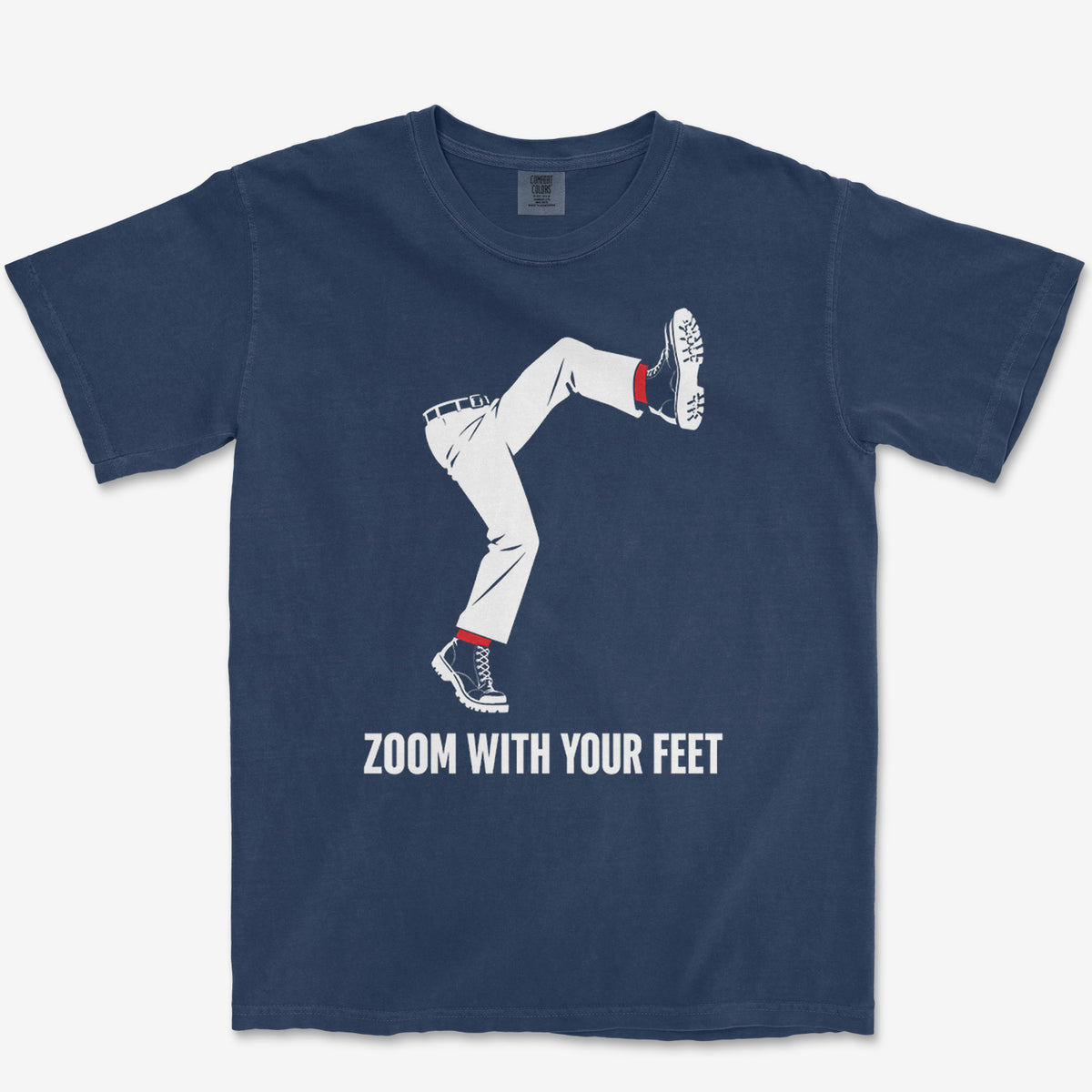 X336-v1 Tee — true navy