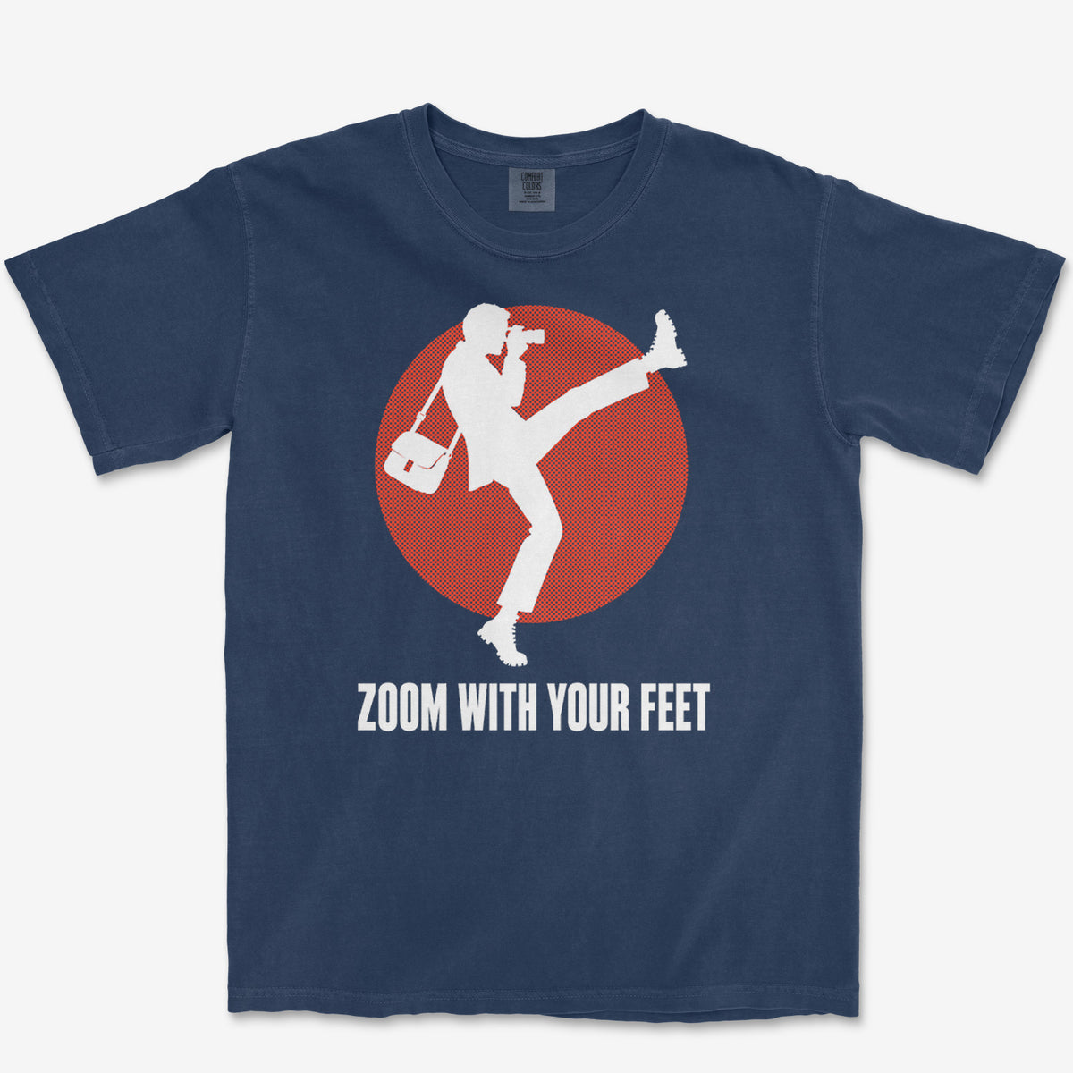 X337-v13 Tee — true navy