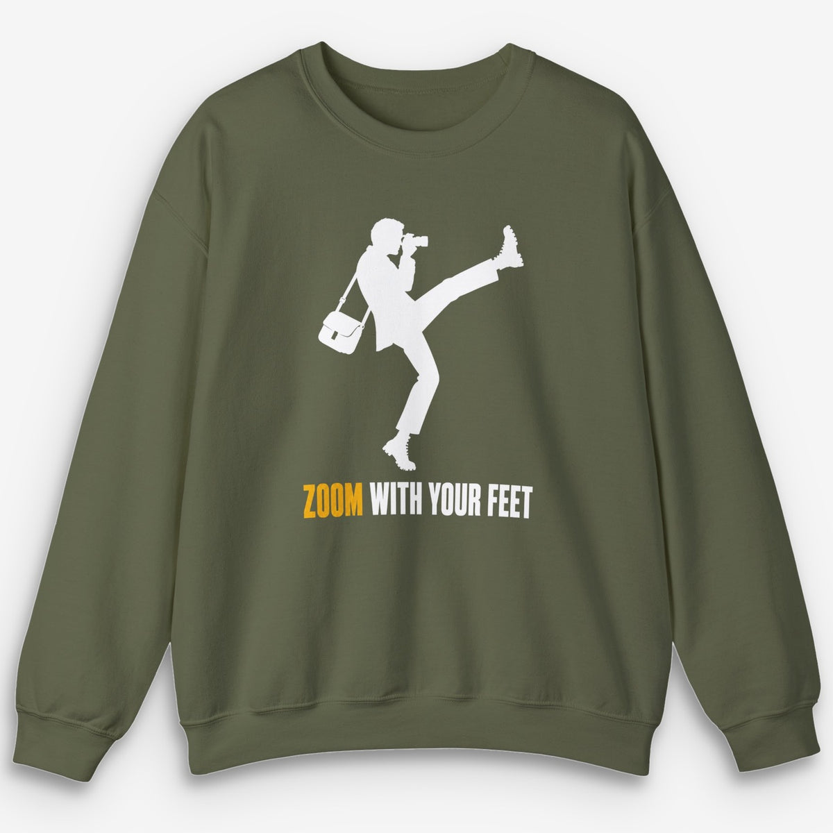 Zoom With Your Feet Walker Sweatshirt