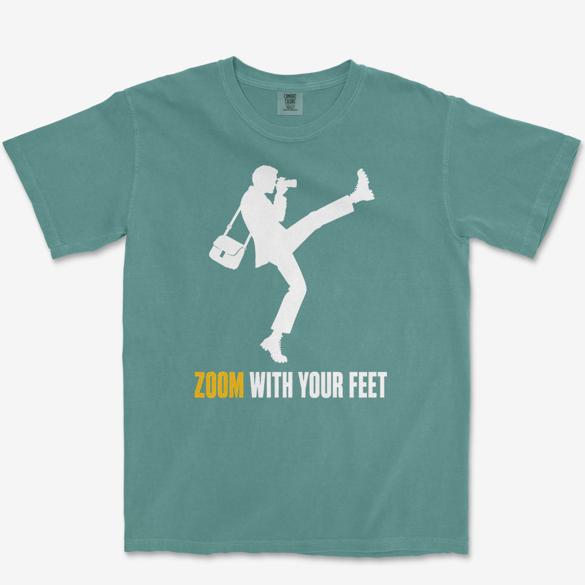X337-v1 Tee — blue spruce