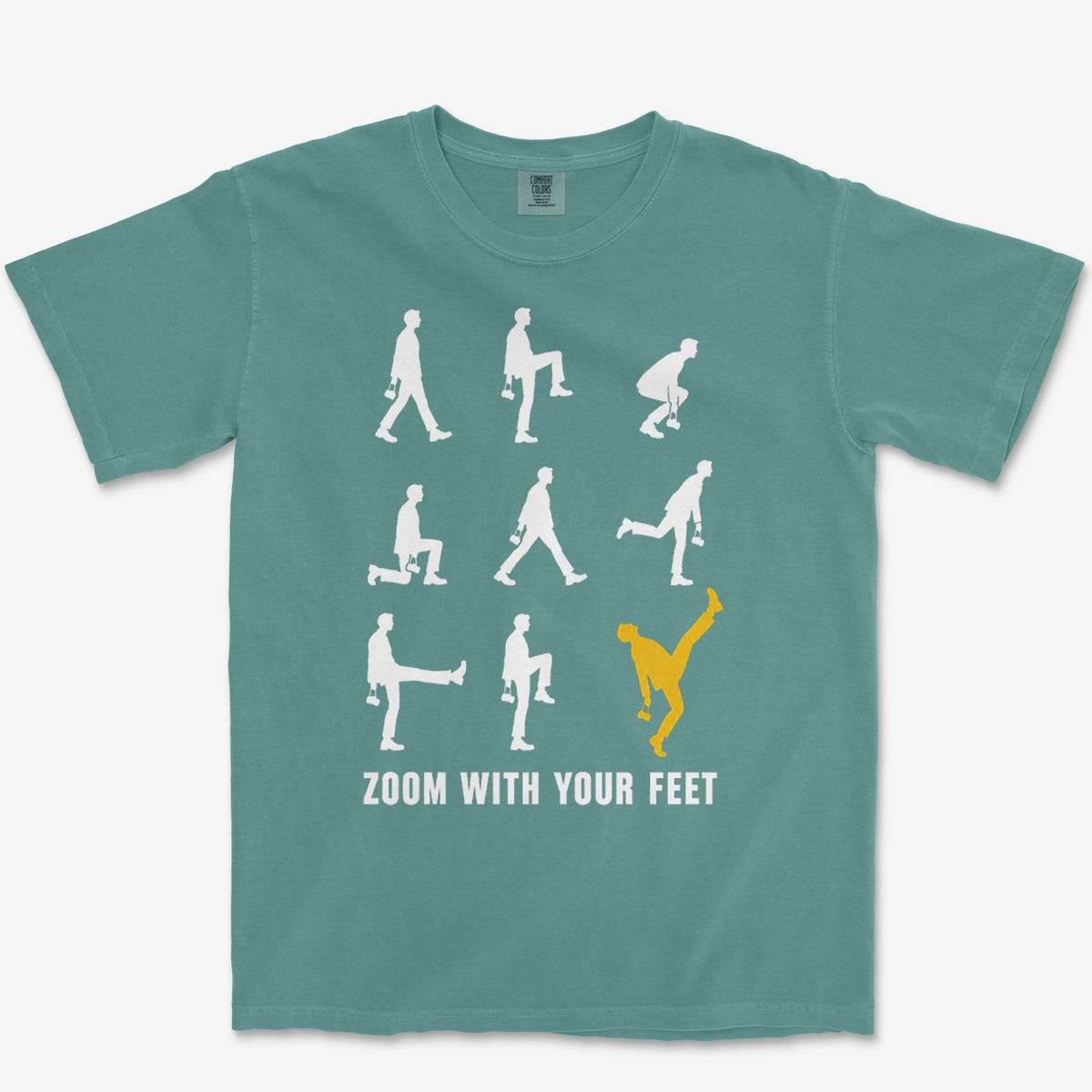 X338-v1 Tee — blue spruce