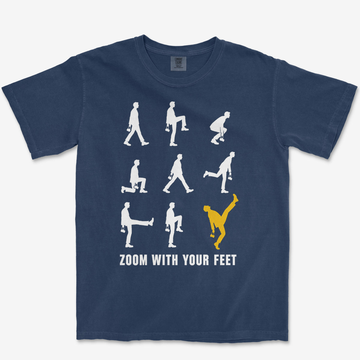 X338-v1 Tee — true navy