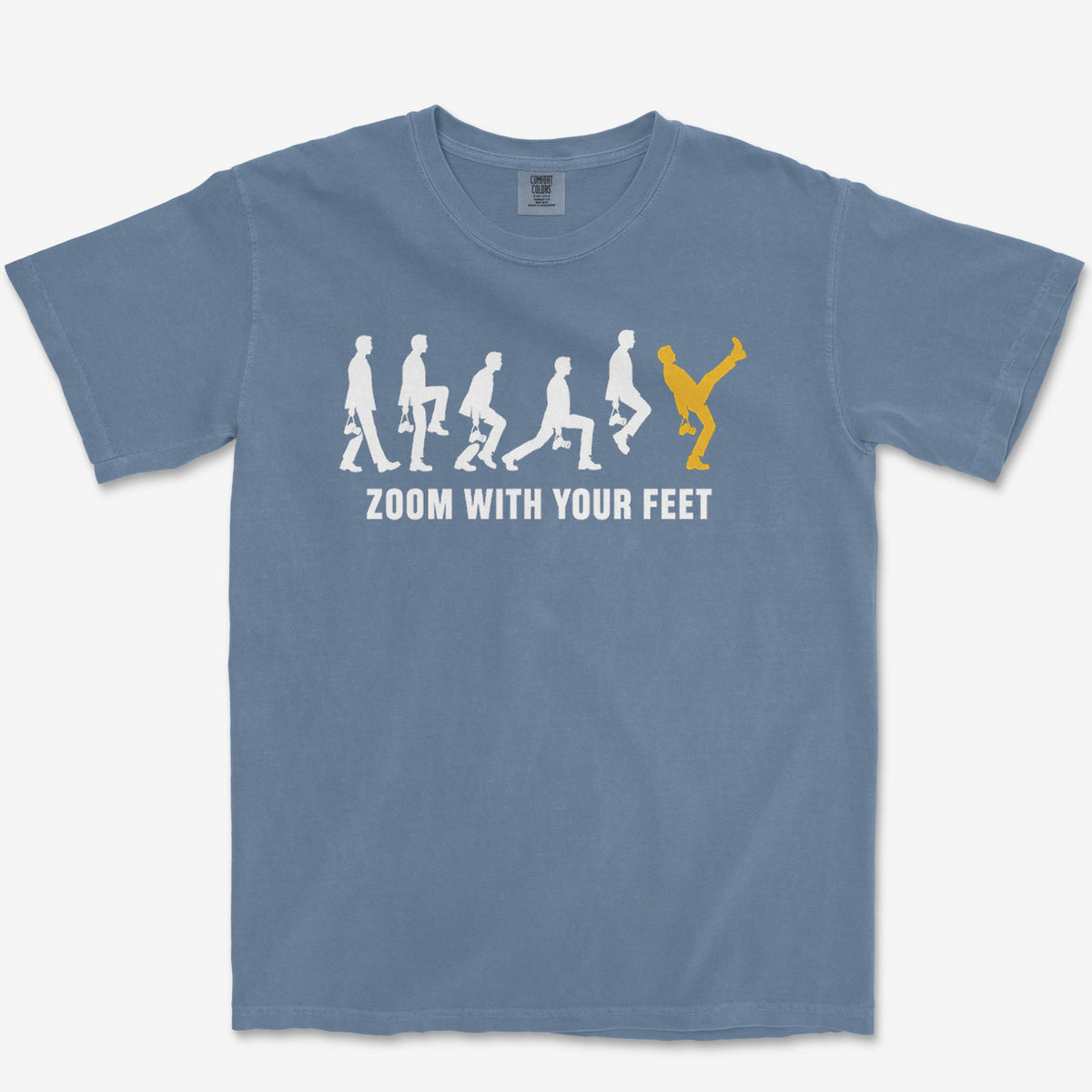 X339-v1 Tee — blue jean