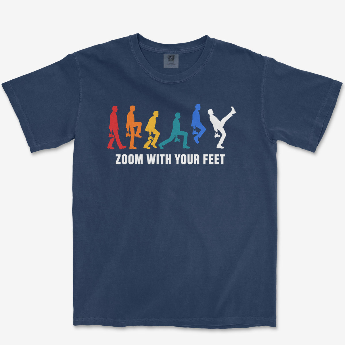 X339-v4 Tee — true navy