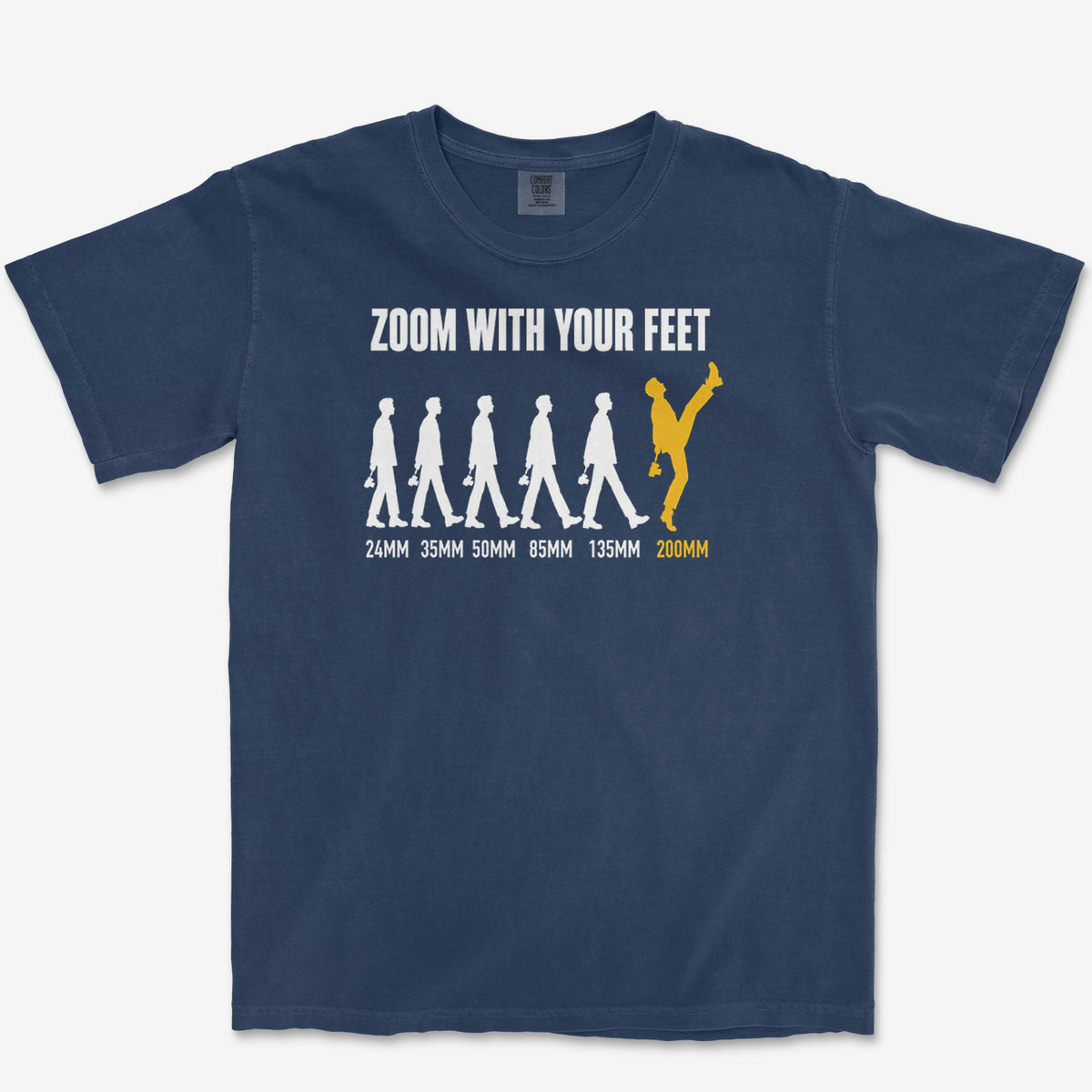 X340-v1 Tee — true navy