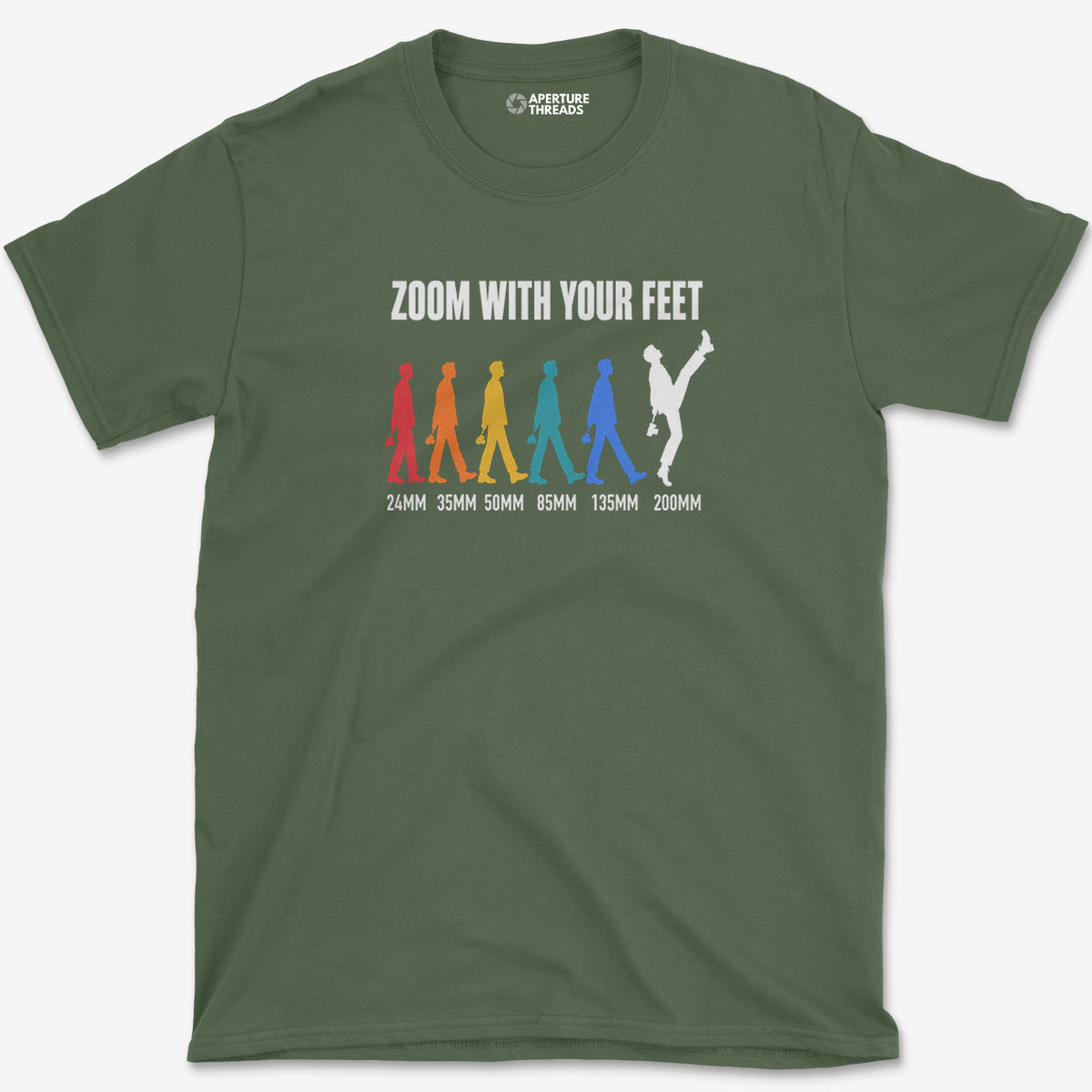 X340-v5 T-Shirt — military green