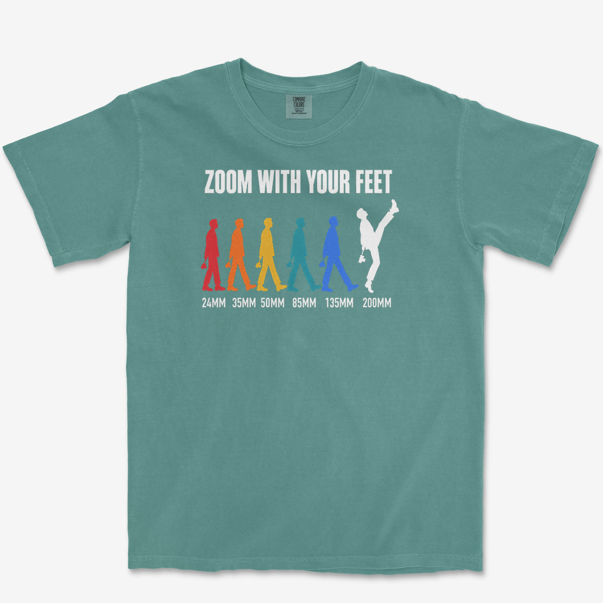 X340-v5 Tee — blue spruce