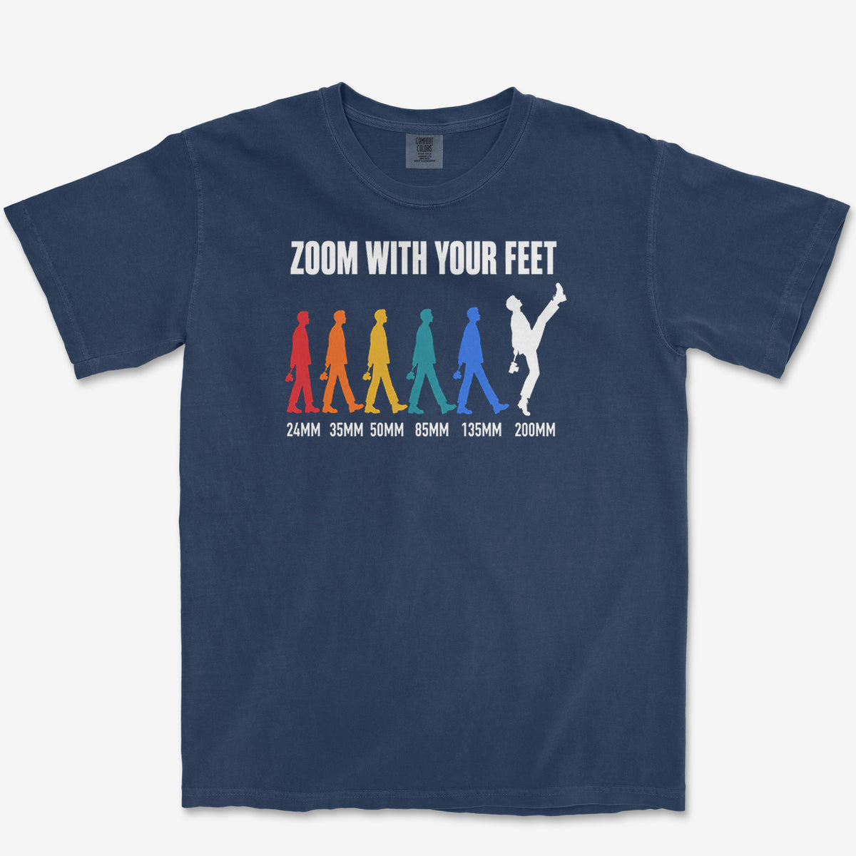 X340-v5 Tee — true navy