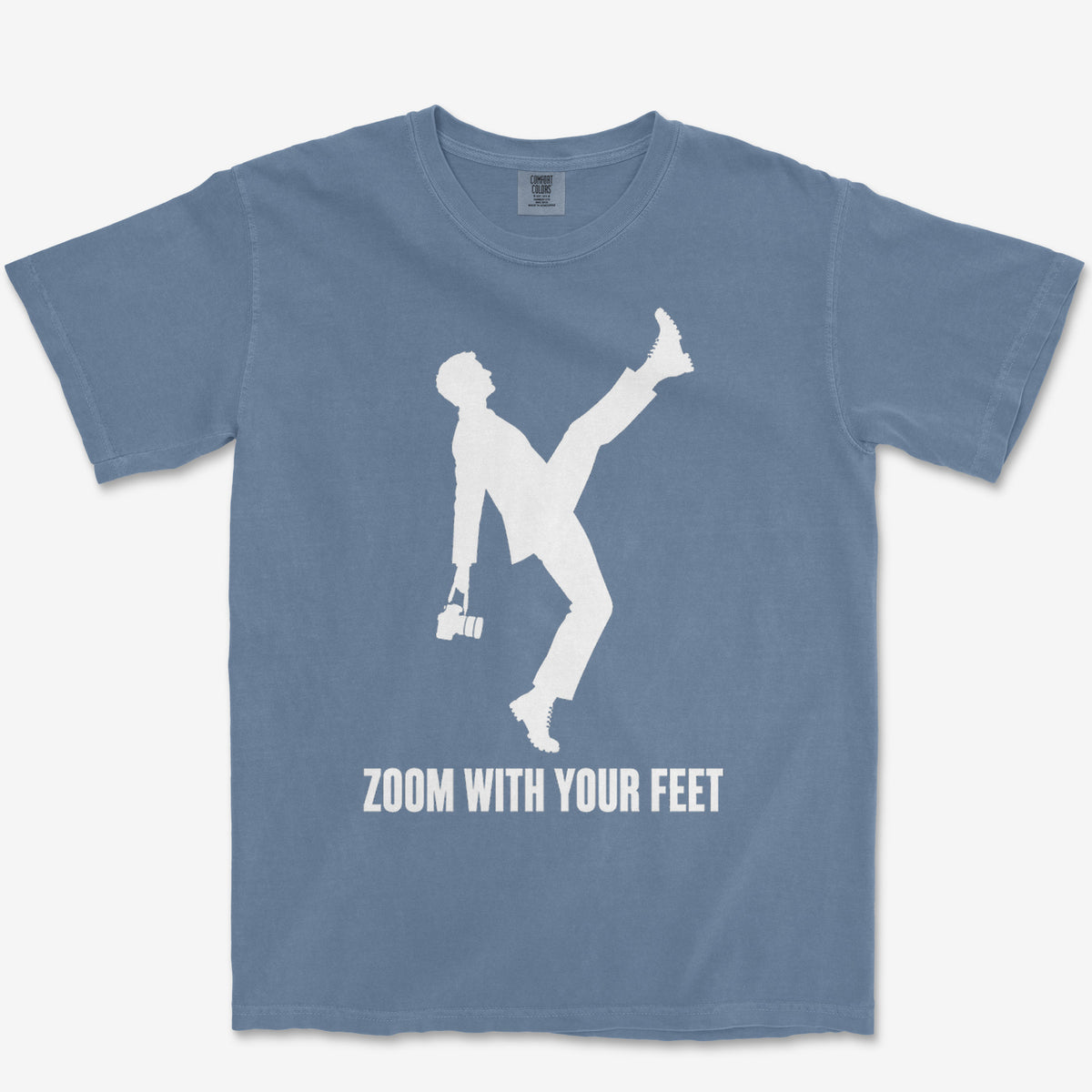 X341 Tee — blue jean