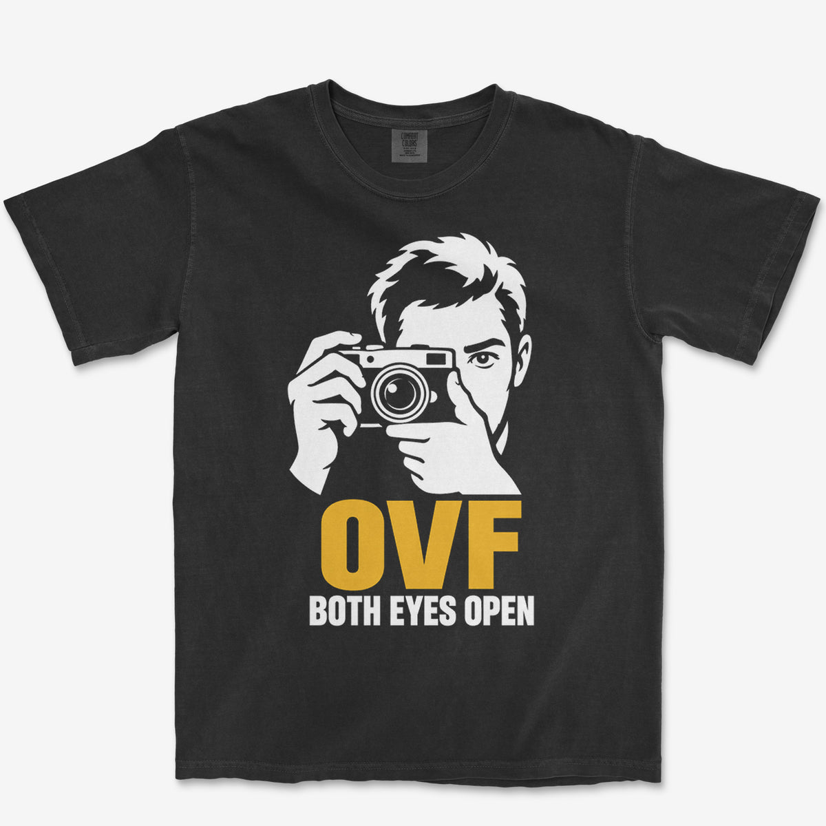X343-v6 Tee — black