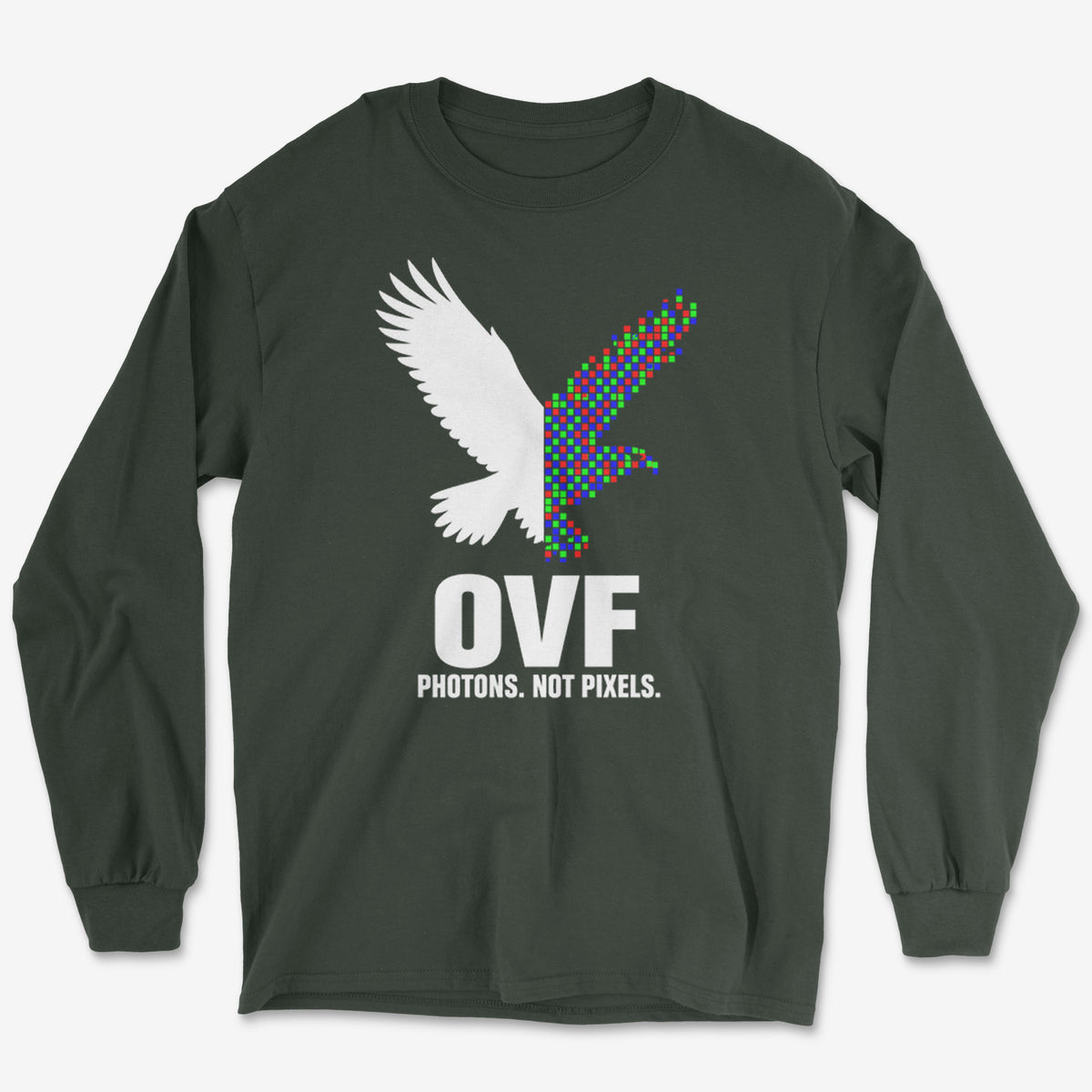 OVF Photons Not Pixels RGB Long Sleeve Tee