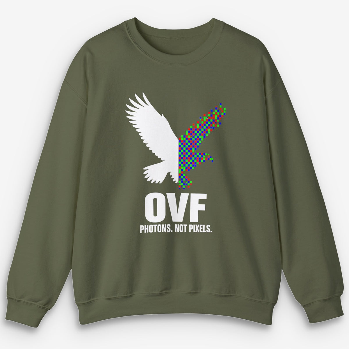 OVF Photons Not Pixels RGB Sweatshirt