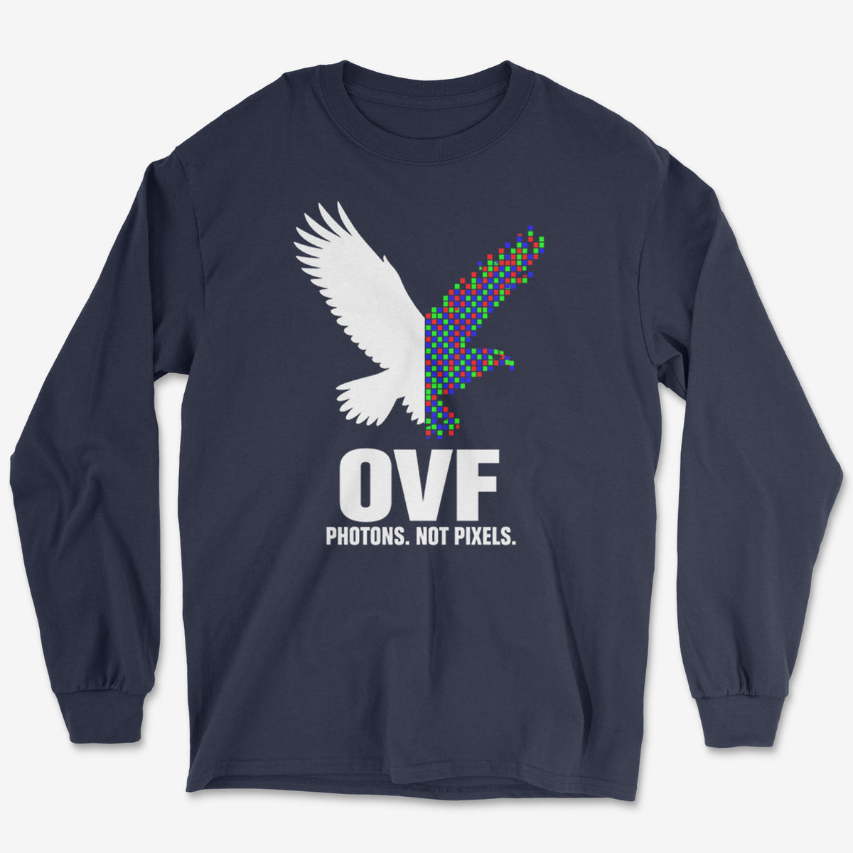 OVF Photons Not Pixels RGB Long Sleeve Tee