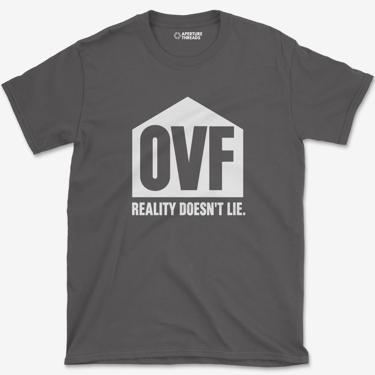 X345 T-Shirt — charcoal