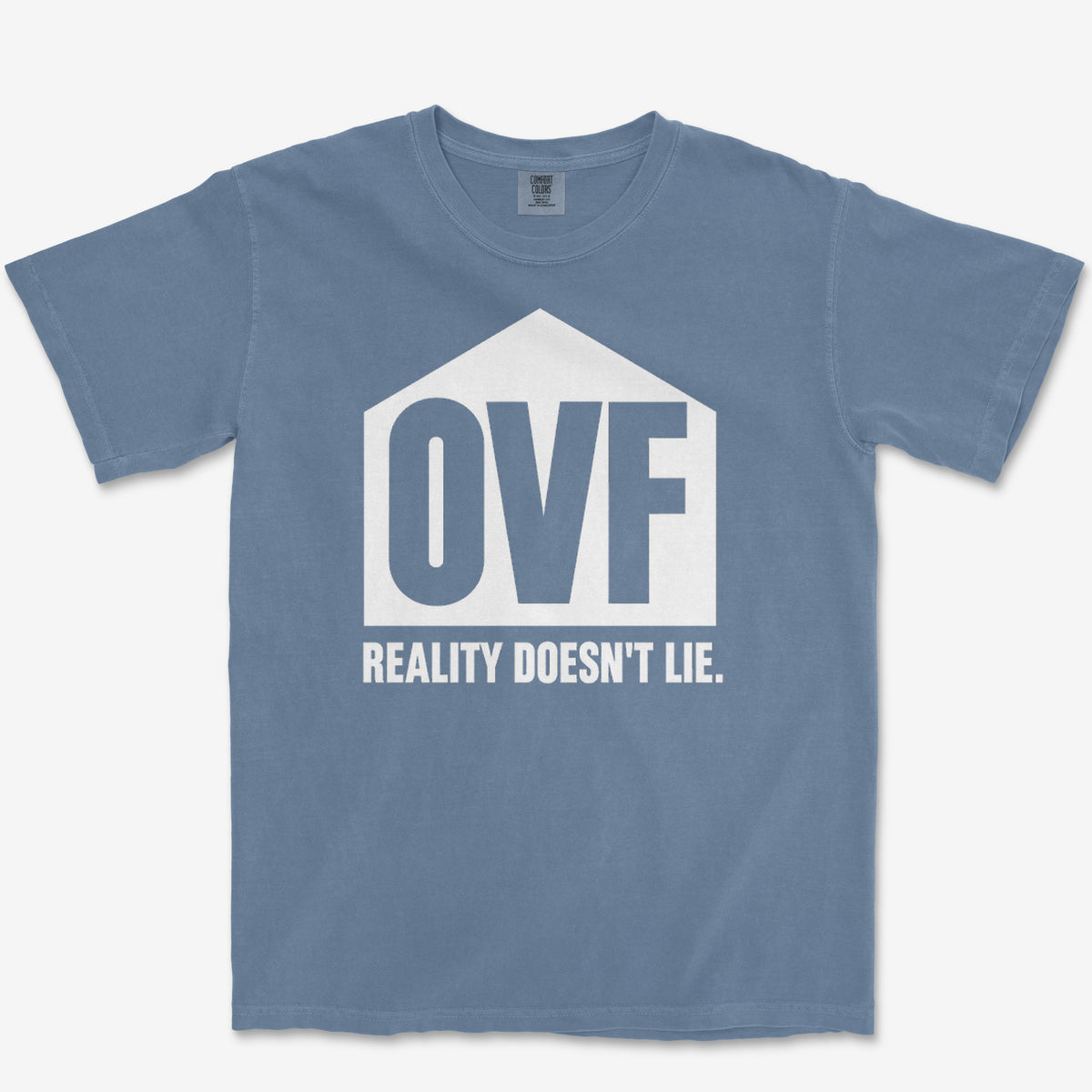 X345 Tee — blue jean