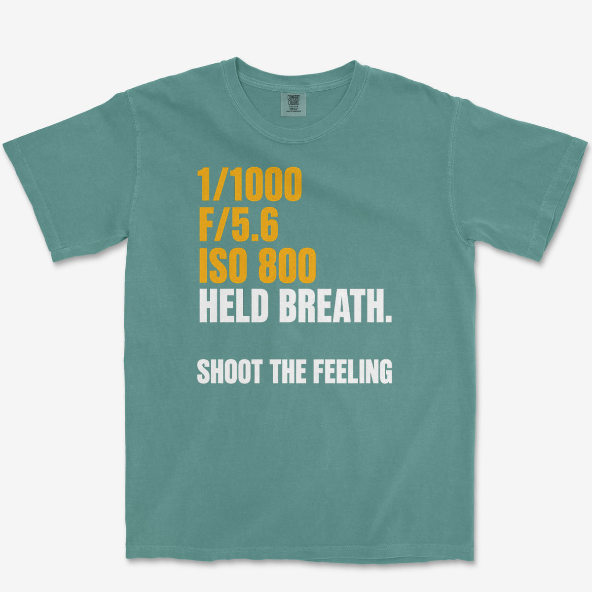 X348-v1 Tee — blue spruce