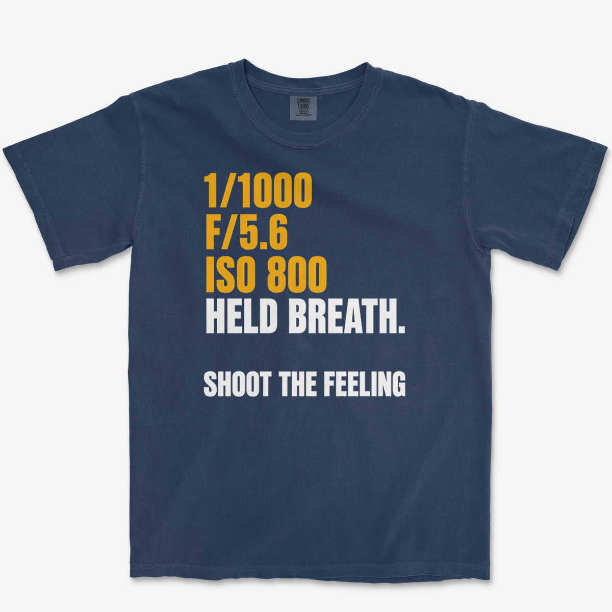 X348-v1 Tee — true navy