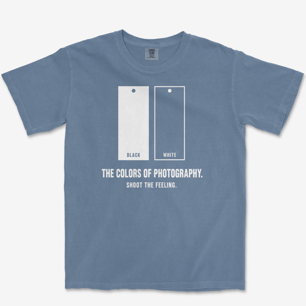 X350 Tee — blue jean