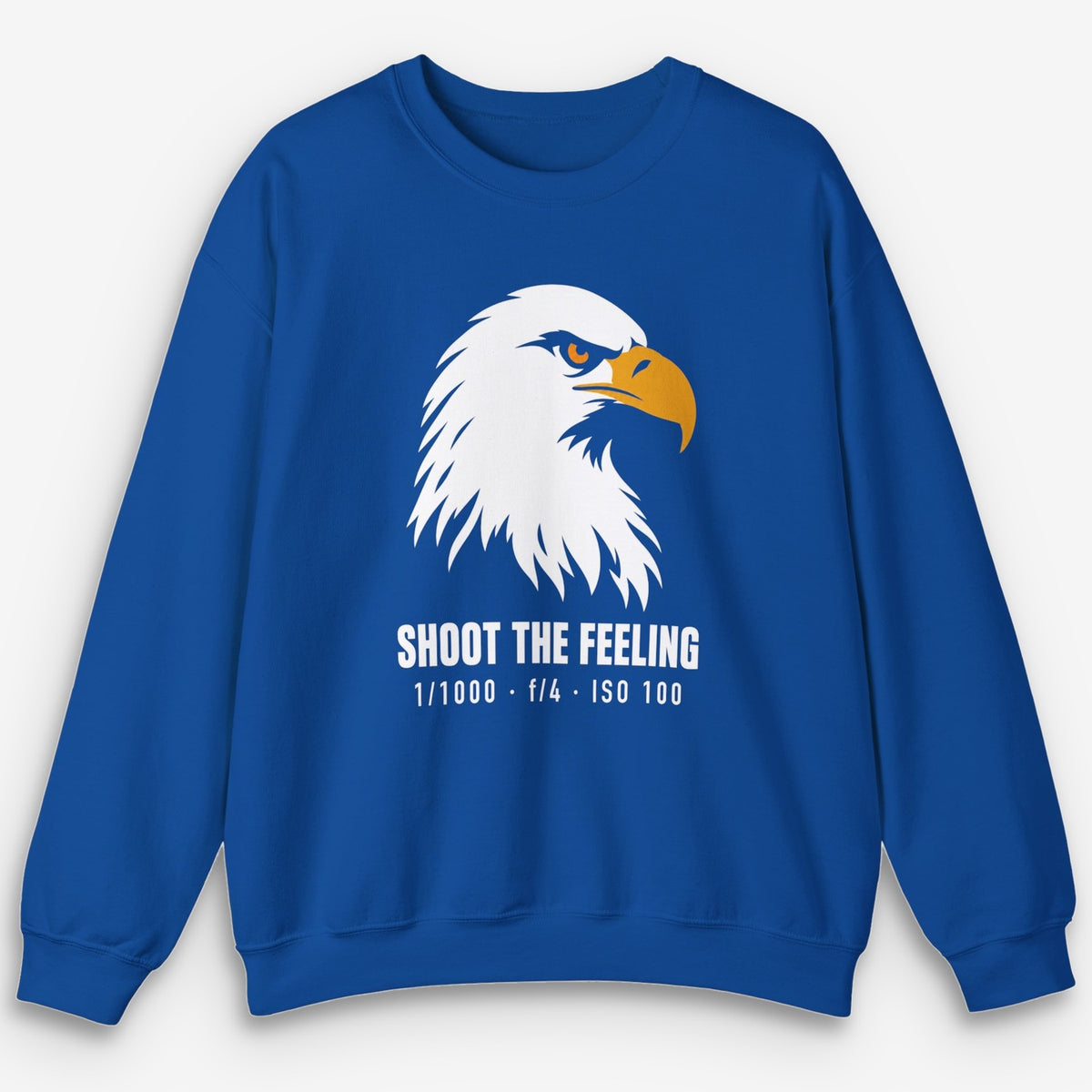 Shoot The Feeling Eagle Head Color Sweatshirt