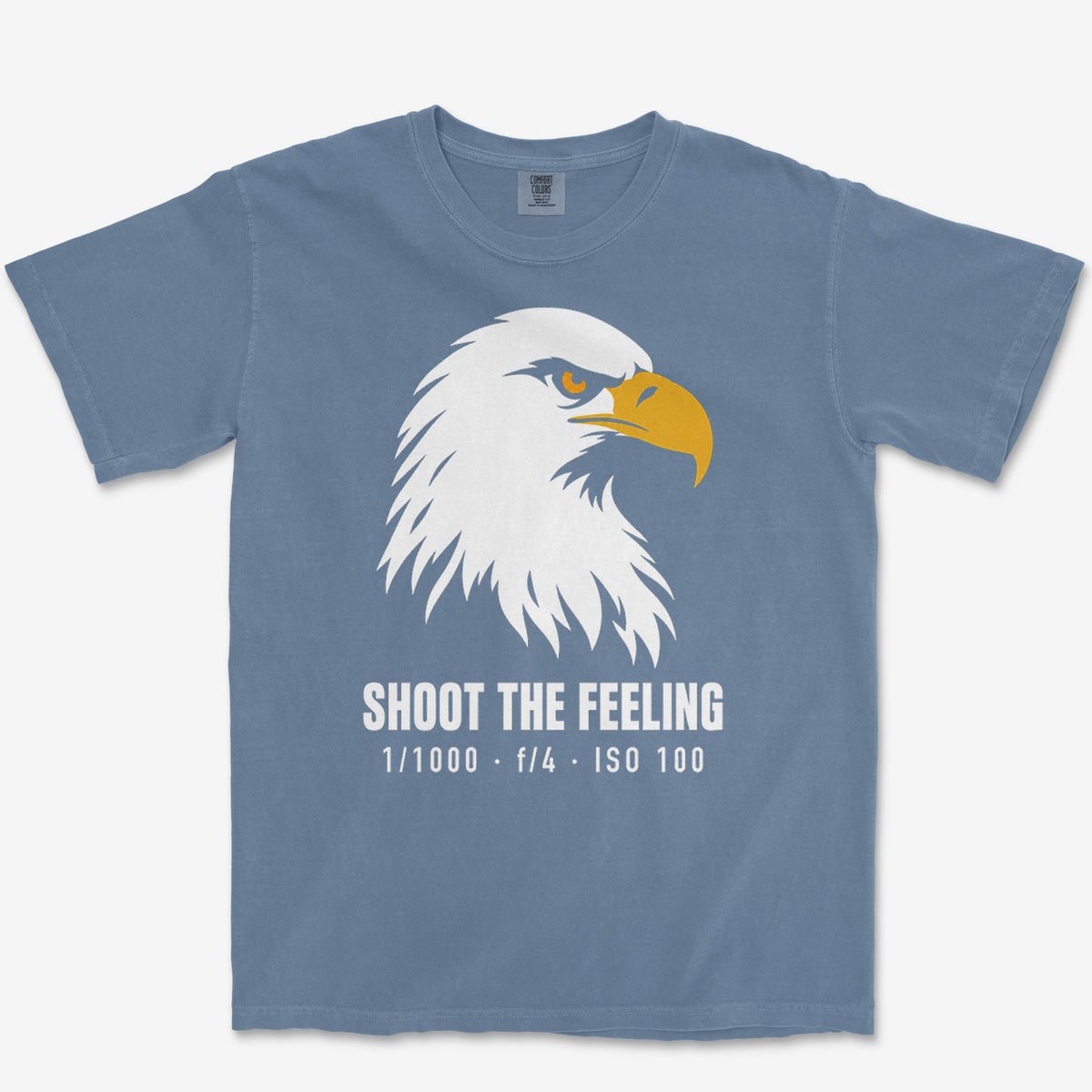 X353-v5 Tee — blue jean