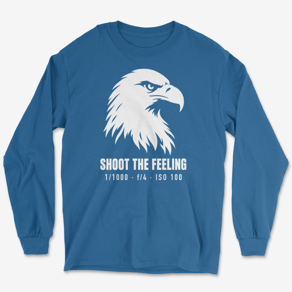 Shoot The Feeling Eagle Head Long Sleeve Tee
