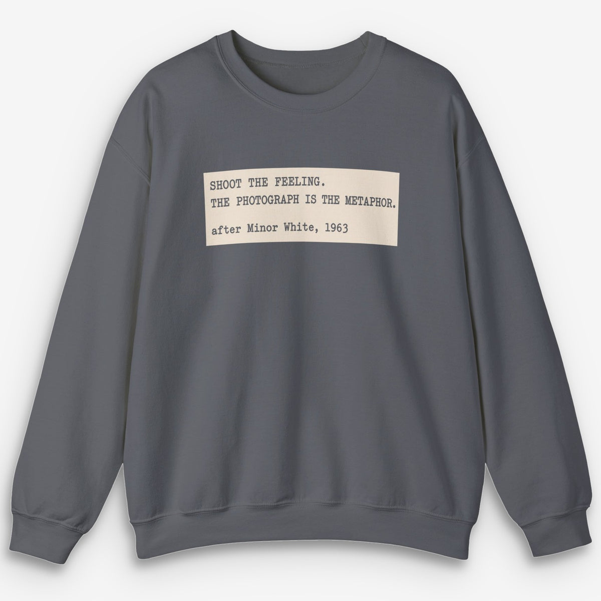 Shoot The Feeling Index Card Sweatshirt