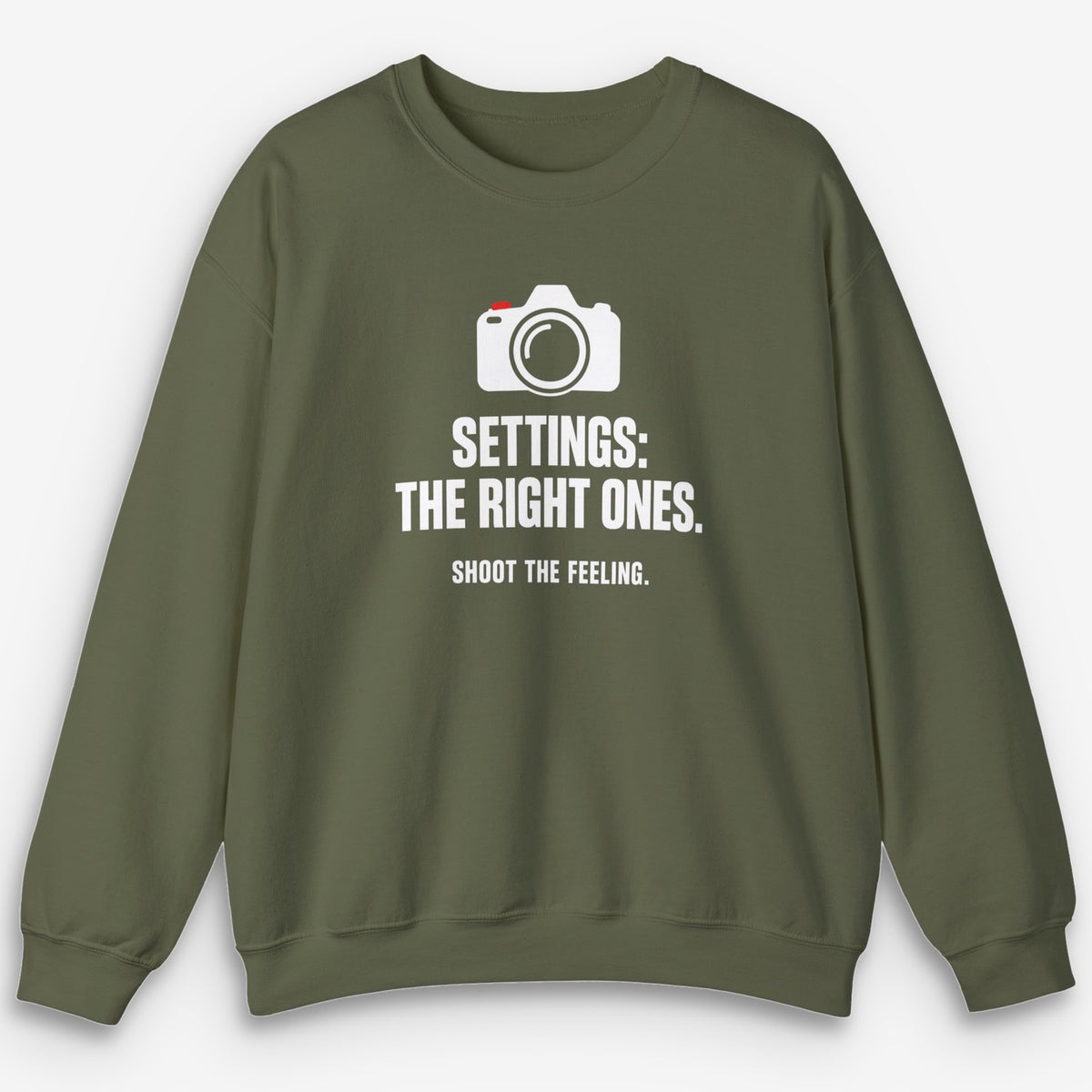 Shoot The Feeling Right Settings Sweatshirt