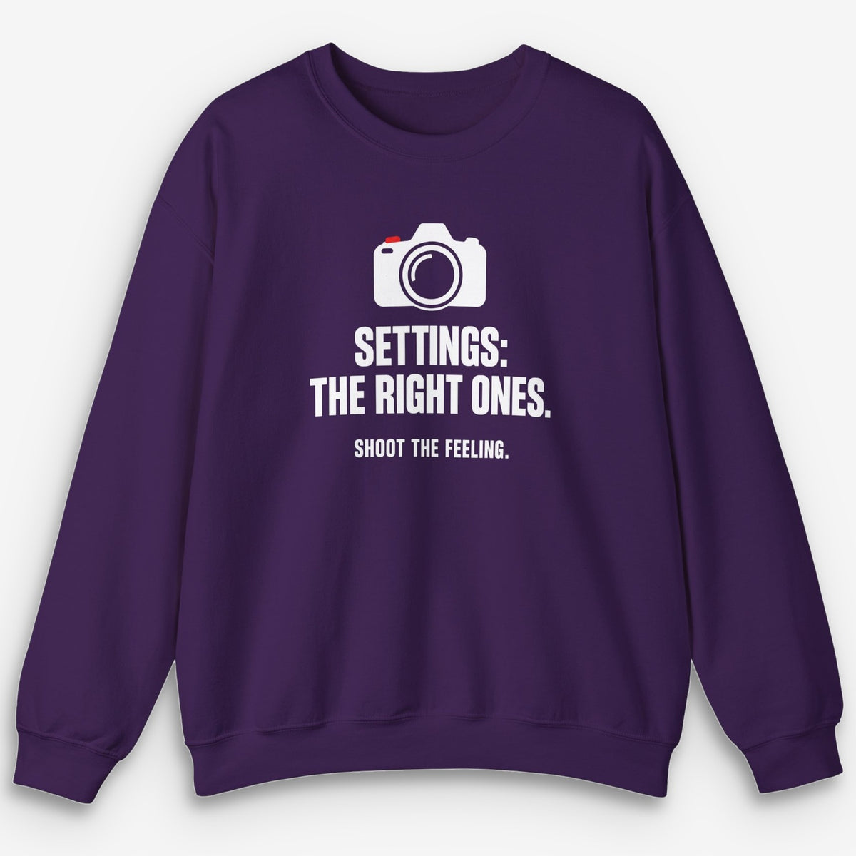 Shoot The Feeling Right Settings Sweatshirt