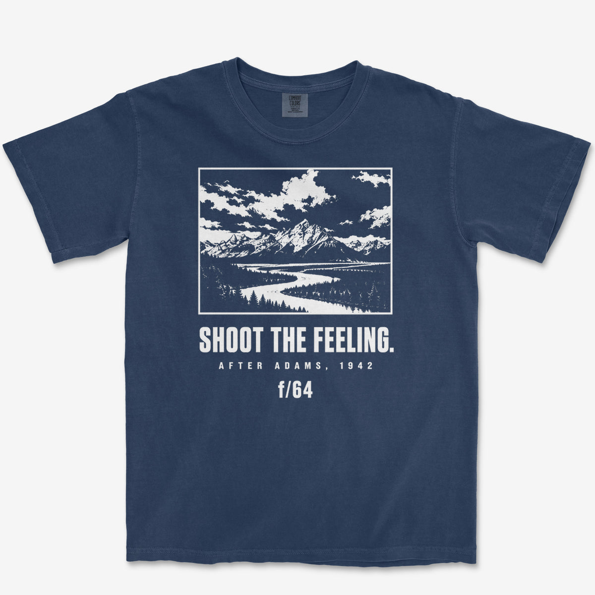X356 Tee — true navy