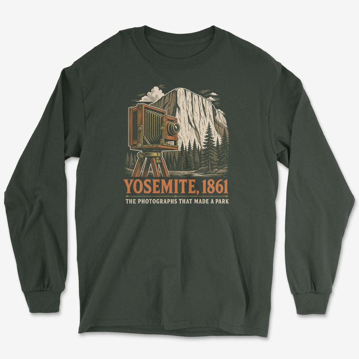 Yosemite, 1861 Long Sleeve Tee