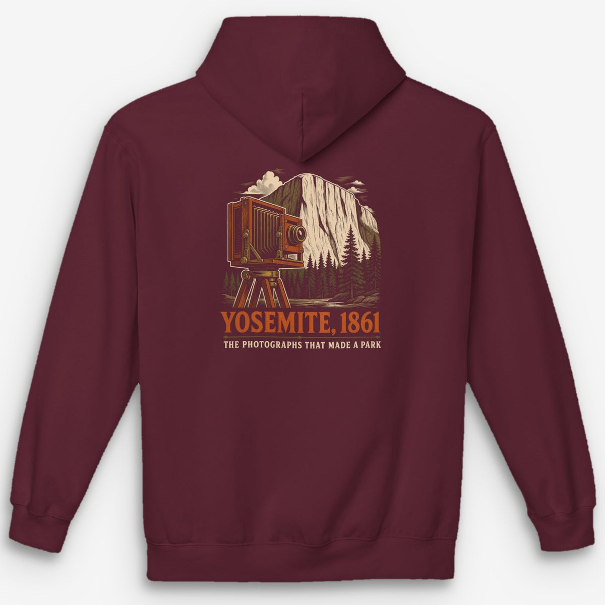 Yosemite, 1861 Hoodie