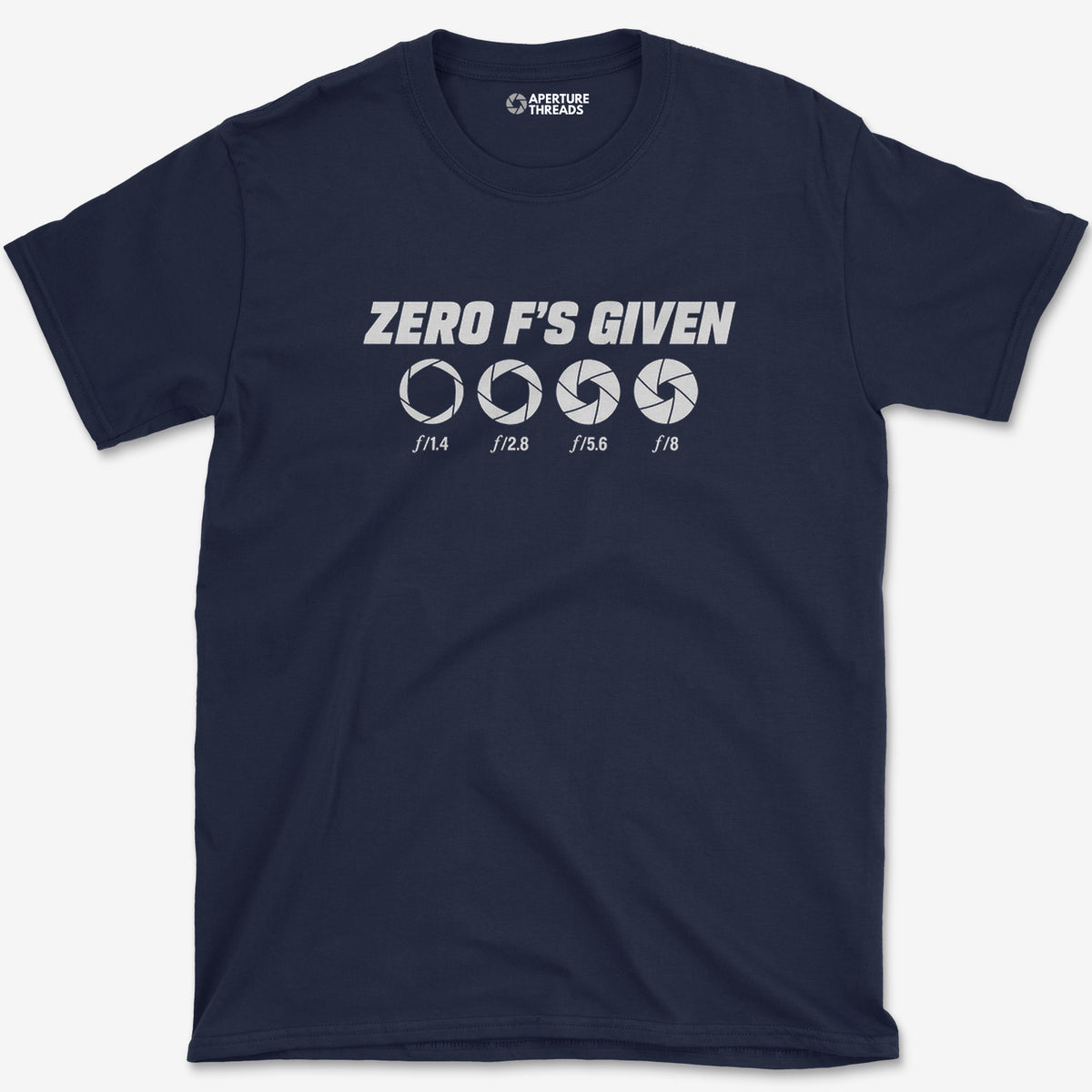 Zero Fs Given T-Shirt — navy
