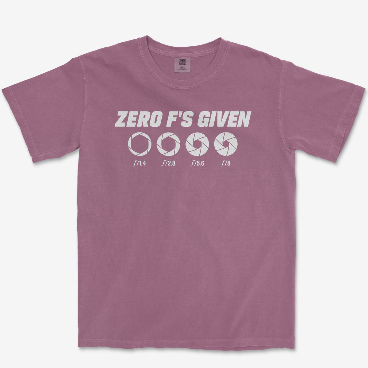 Zero Fs Given Tee — berry