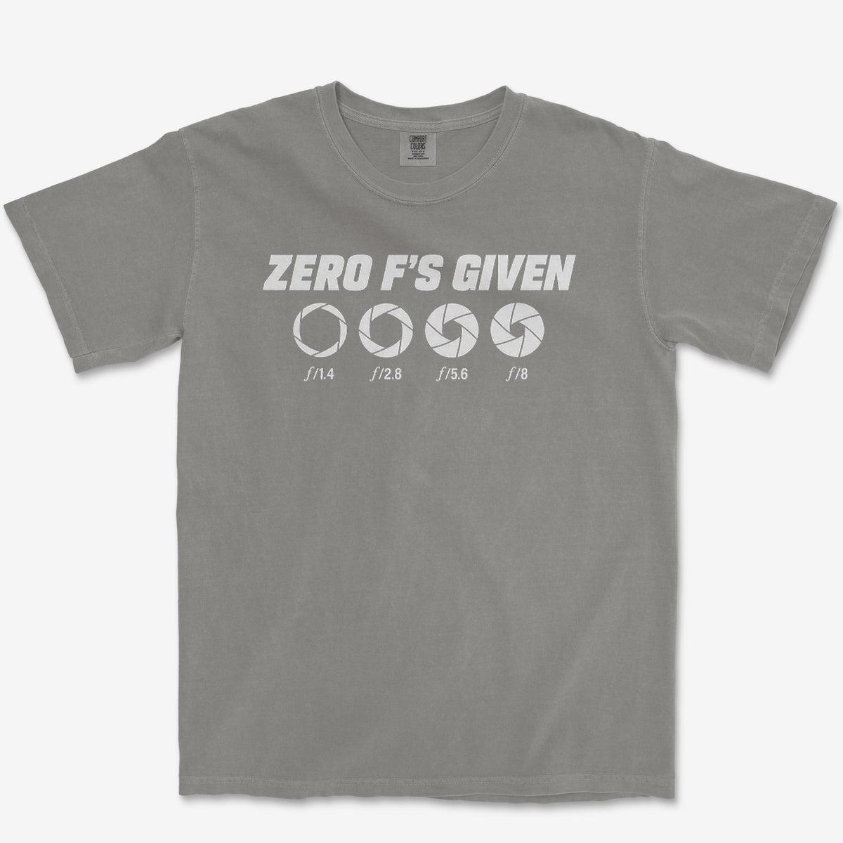 Zero Fs Given Tee — grey