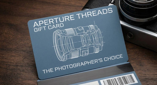 Aperture Threads Gift Card - The Photographer's Choice