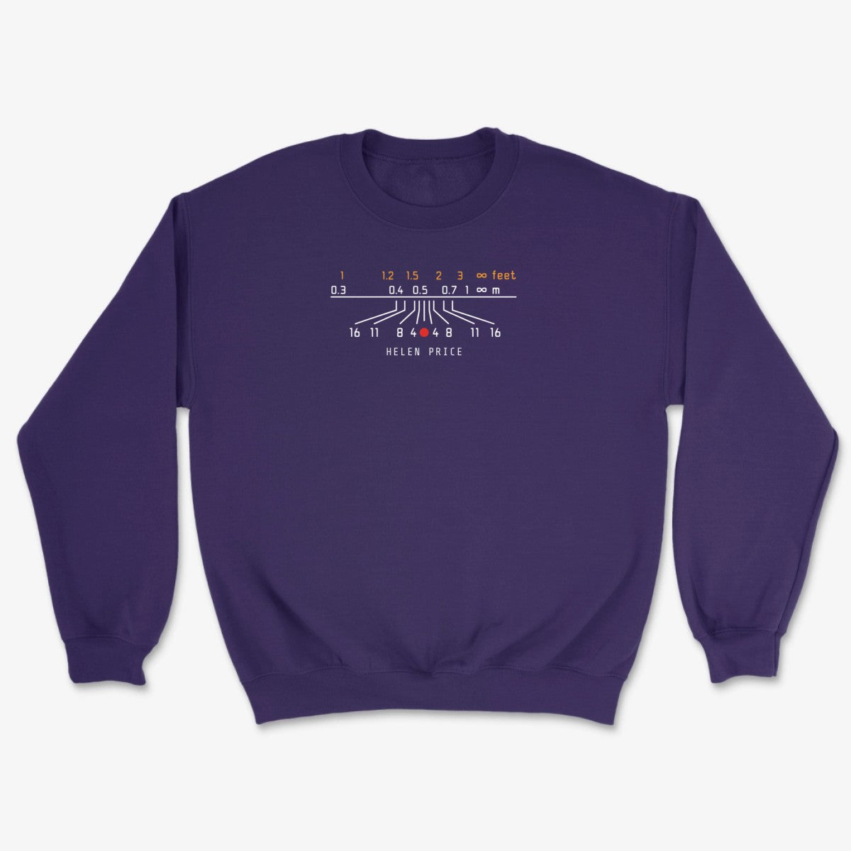 Custom Field Scale Sweatshirt - Purple