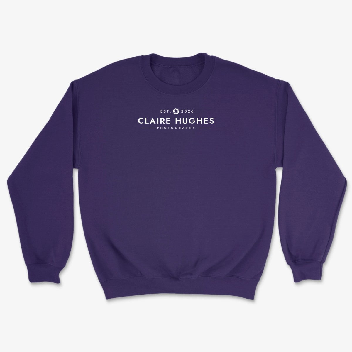 Custom Heritage Mark Sweatshirt - Purple