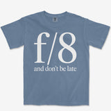 f8 Don't be Late Heavyweight Tee