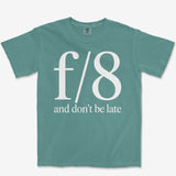 f8 Don't be Late Heavyweight Tee