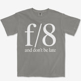f8 Don't be Late Heavyweight Tee