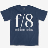 f8 Don't be Late Heavyweight Tee