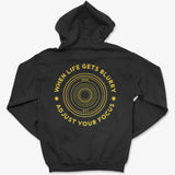 Hoodie Black / S Adjust Focus - Zip Hoodie